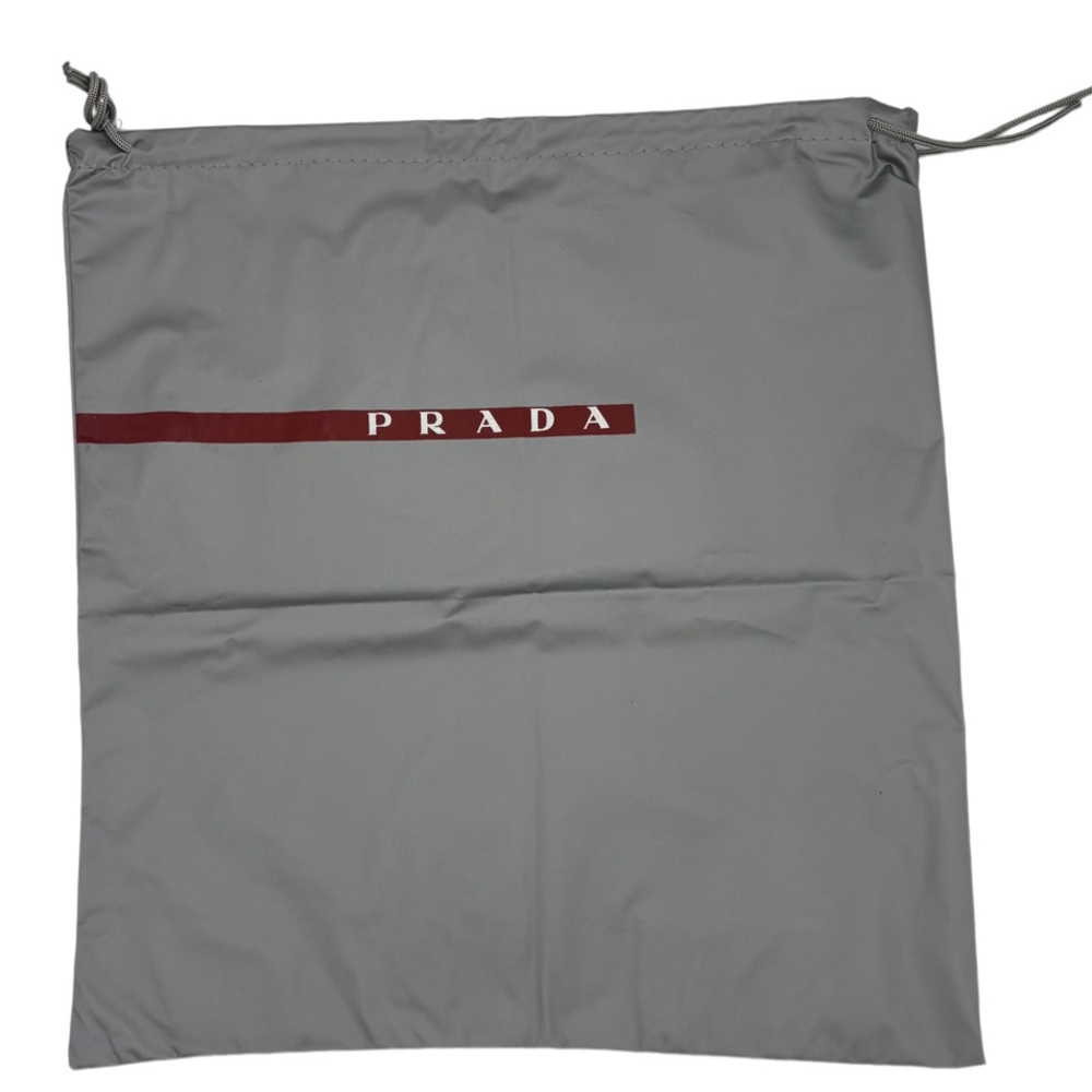 Vintage - Prada Nylon Water Resistant Dust Bag- 13.5”W x 14”H - Qty 1